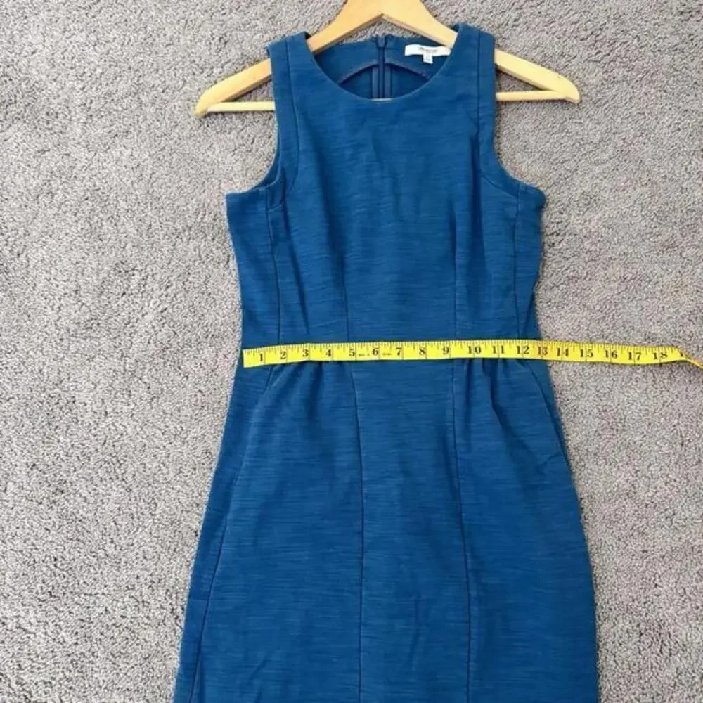Madewell Teal Sleeveless A Line Dress Size XS‎